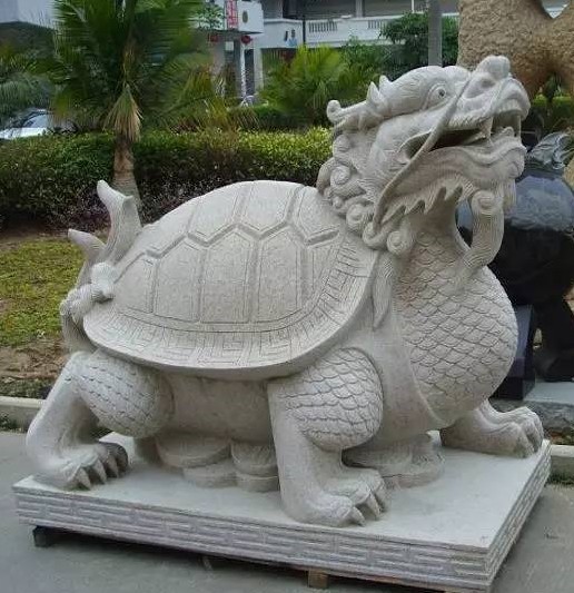 石雕龙龟