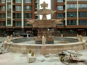 晚霞红石材喷泉生产厂家 永权雕刻厂